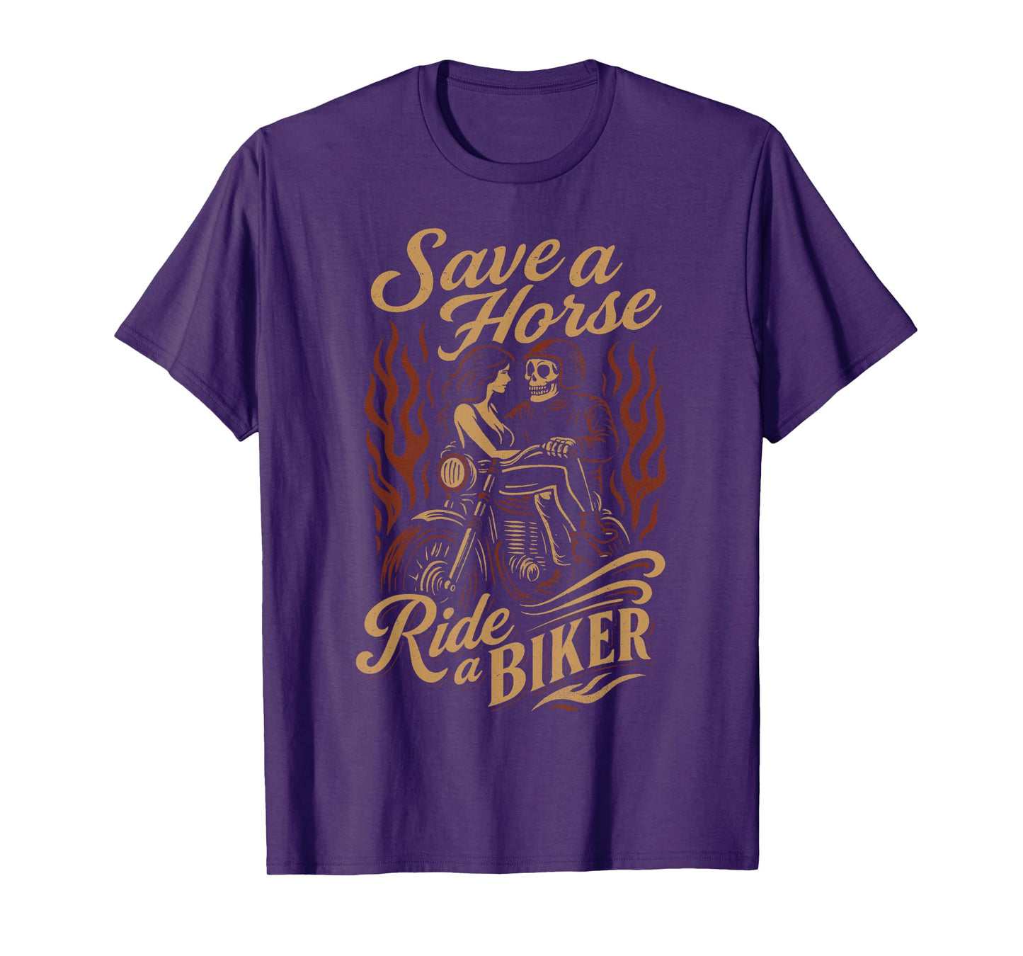 Save A Horse, Ride A Biker T-Shirt