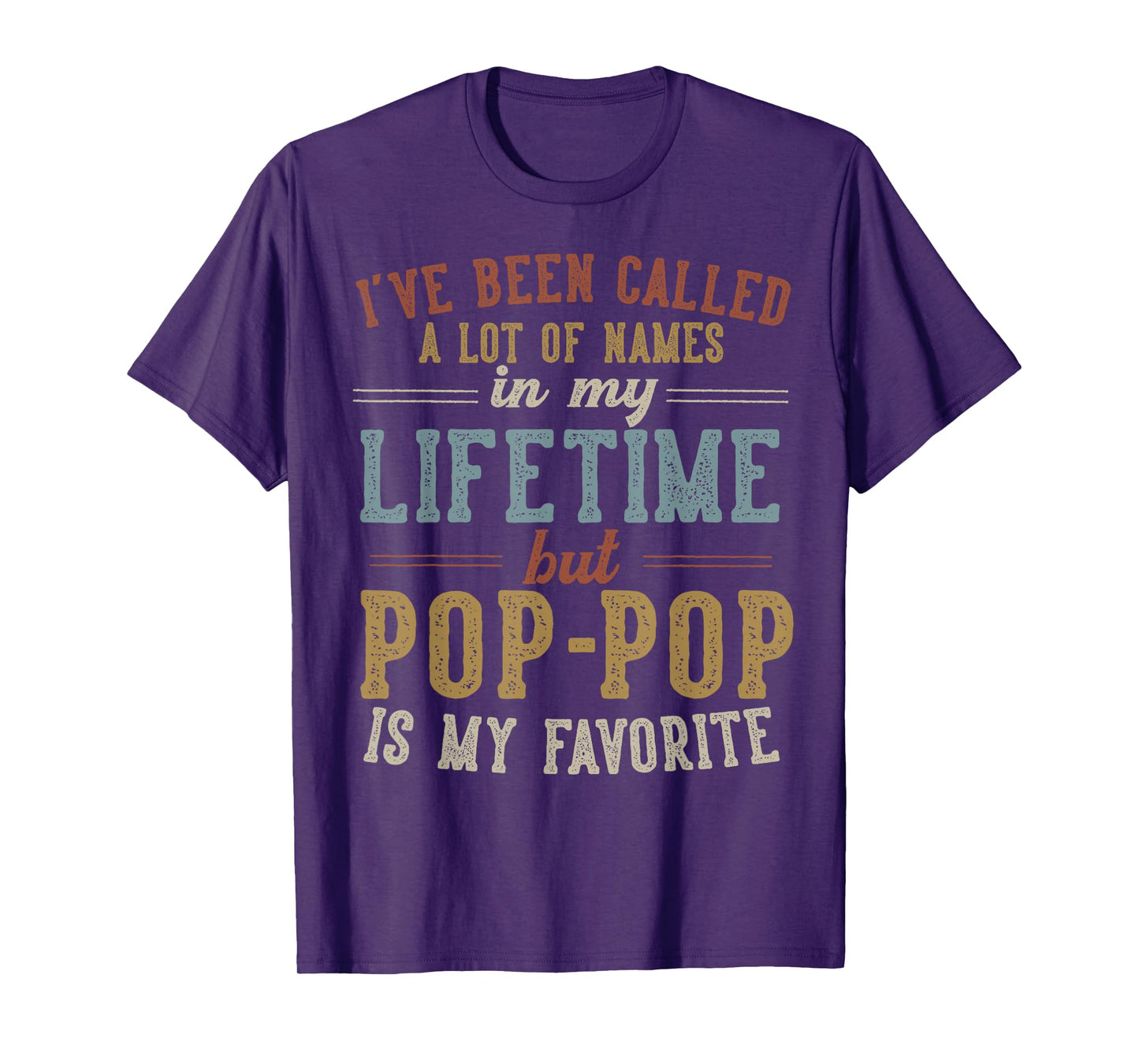Pop-Pop Is My Favorite Name - Father's Day Pop-Pop T-Shirt