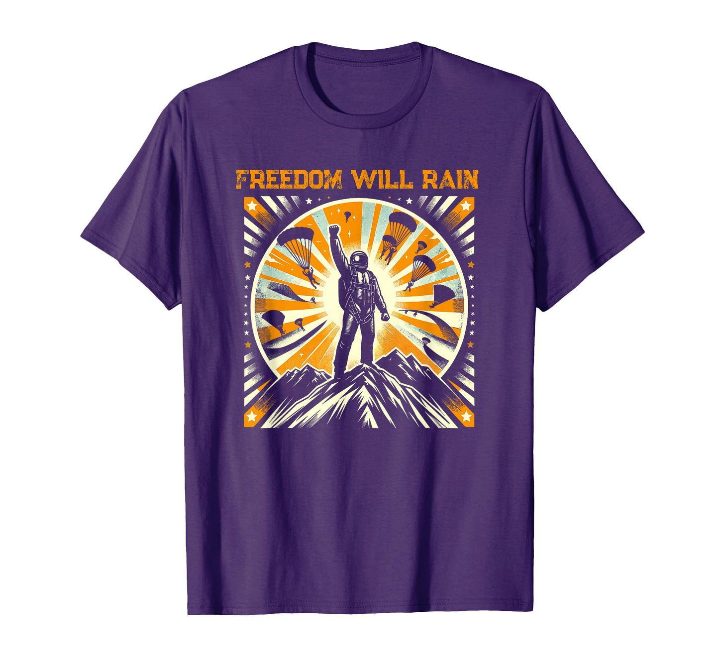 Freedom Will Rain Hell of Diver Helldiving Lovers T-Shirt