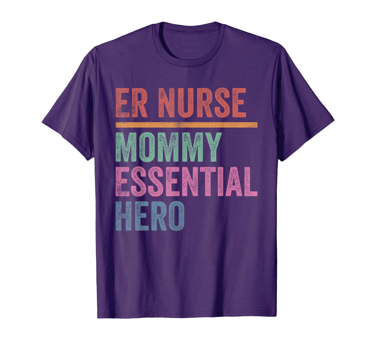 ER Nurse Mommy Essential Hero Vintage T-Shirt
