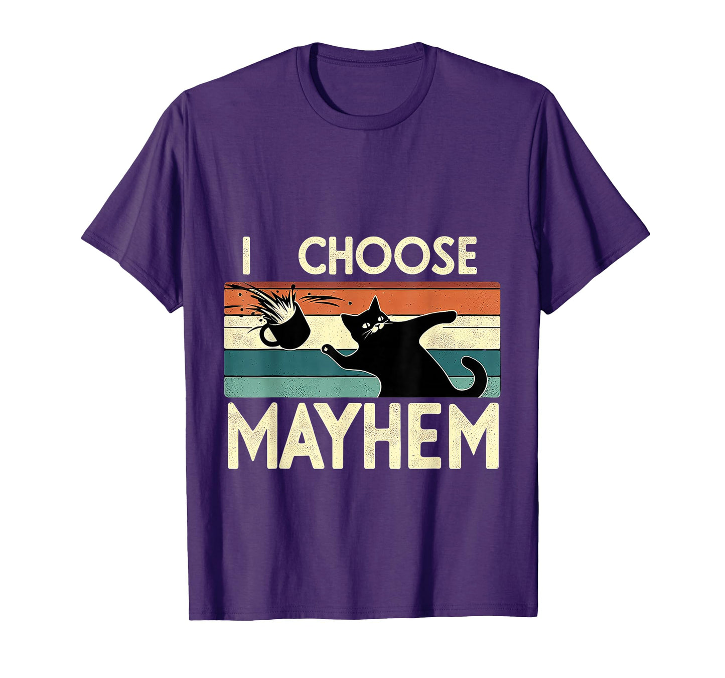 I Choose Mayhem Chaotic Energy Meme Vibes - T-Shirt