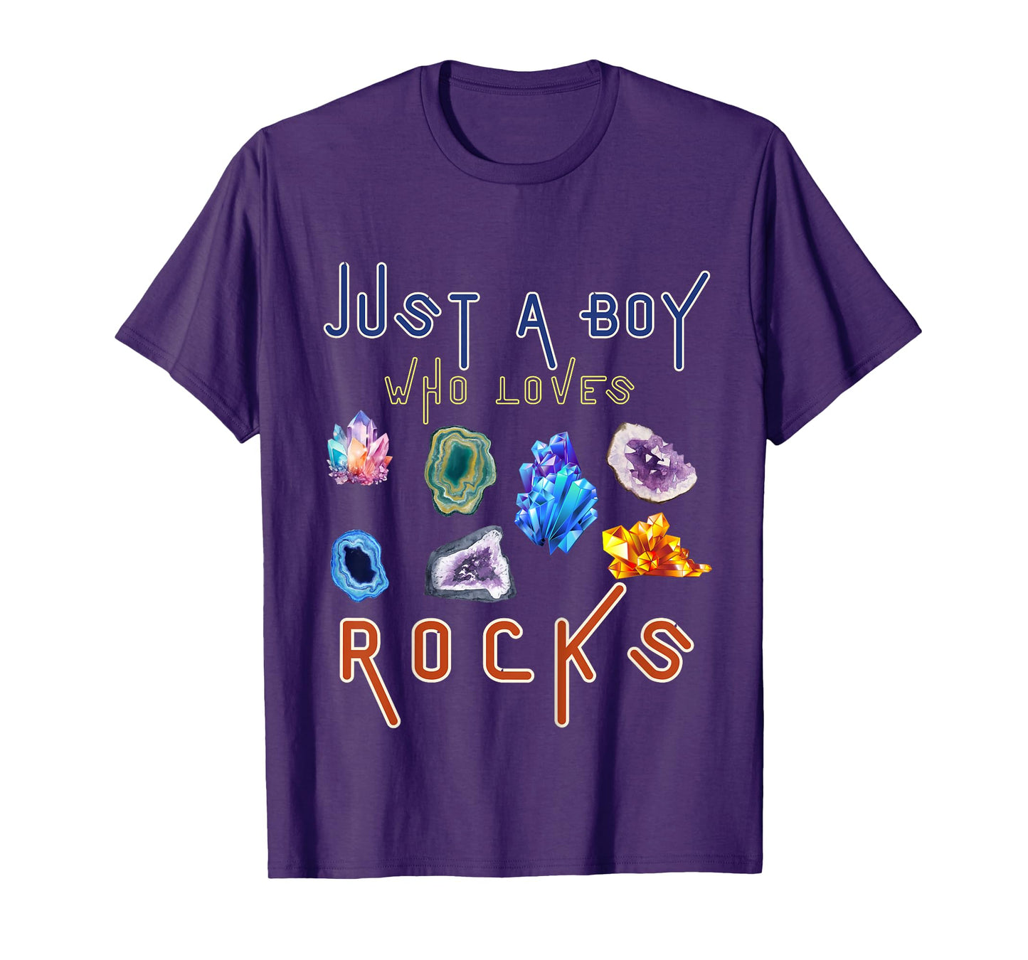 Rock Lover Collector Funny Geologist Crystal Geodes Lover T-Shirt