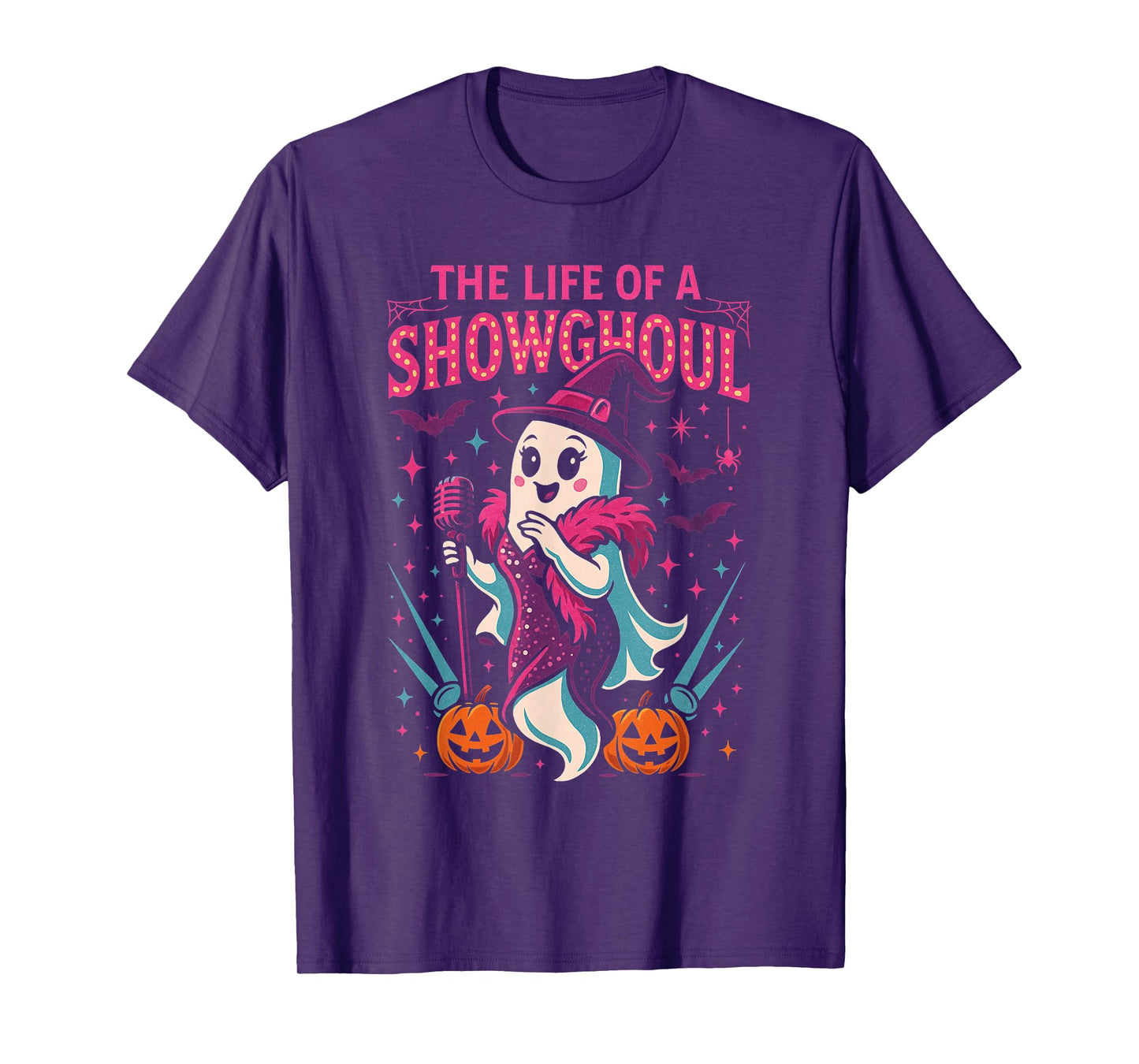 Life of a Showghoul Halloween Costume Fun Kids Print T-Shirt
