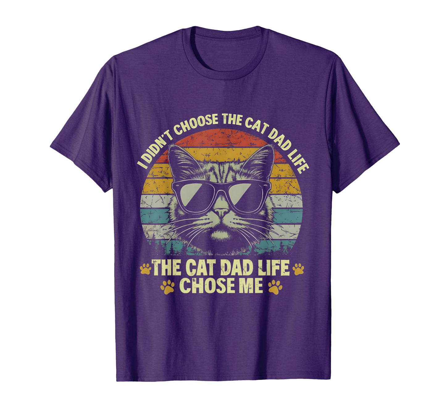 Men I Didn't Vote for Cat Dad's Life T-Shirt