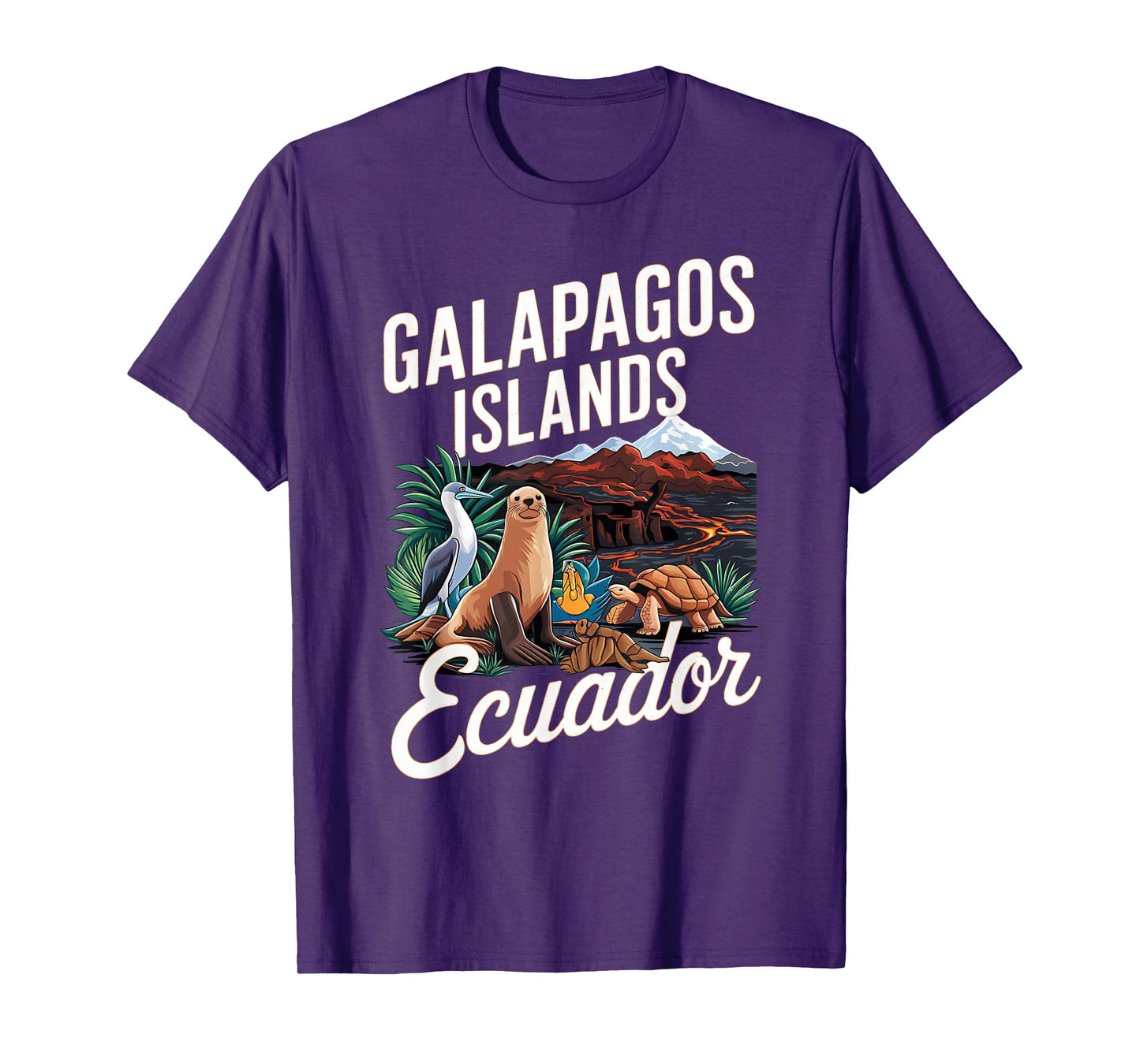 Explore the Majestic Wildlife of Galapagos Islands T-Shirt