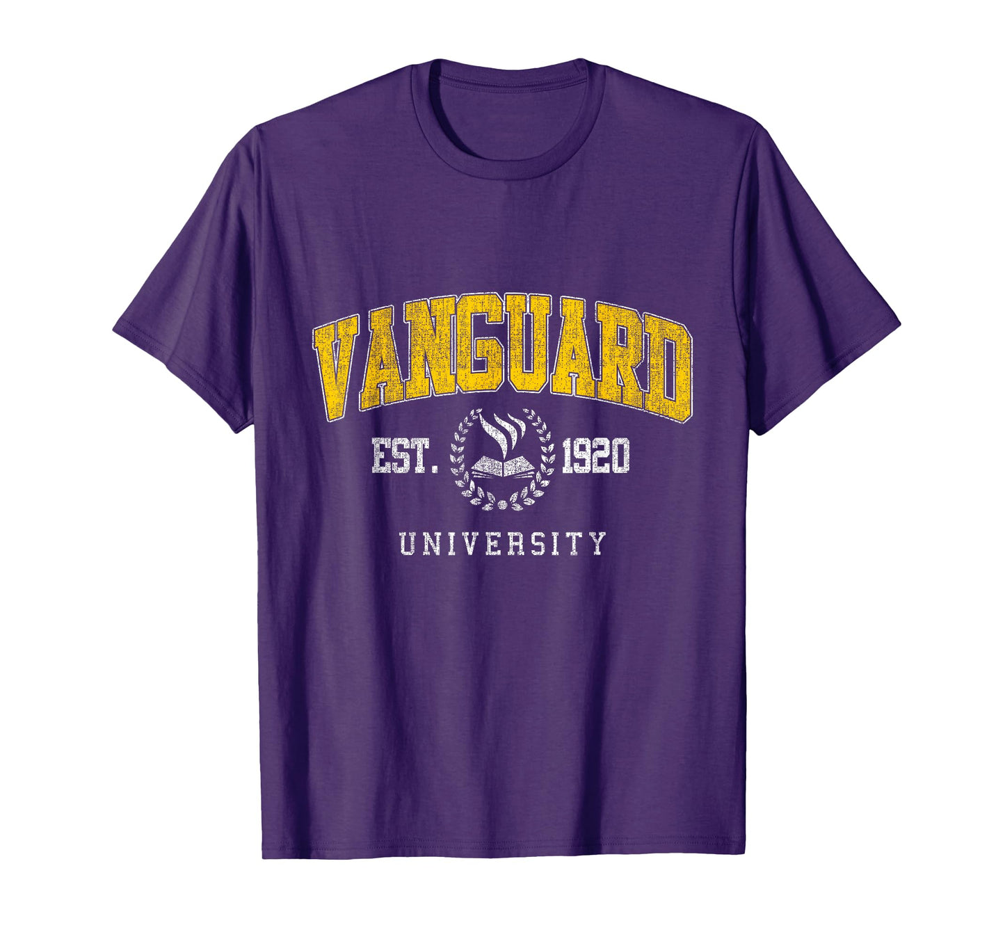Vanguard Arch Athletic Vintage Sports Tee Men Women T-Shirt