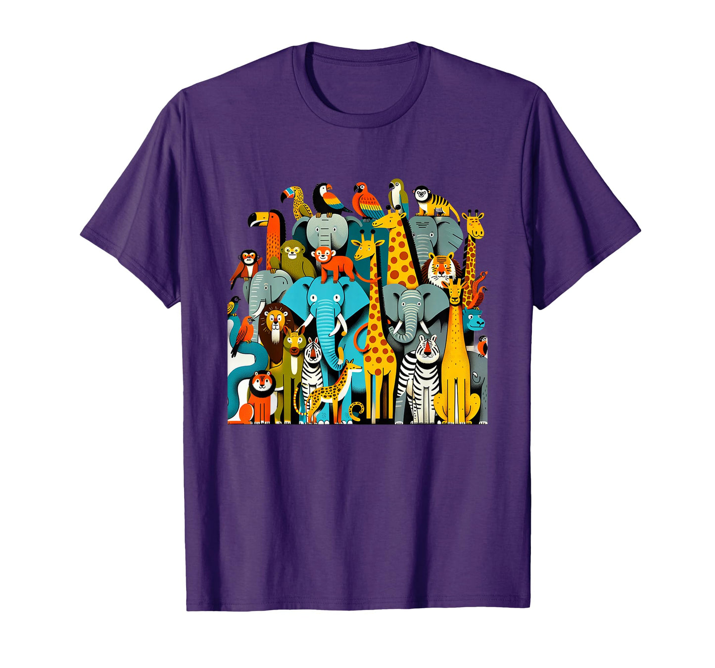 Jungle Jamboree Wildlife Birthday Safari Birthday 090CWU T-Shirt