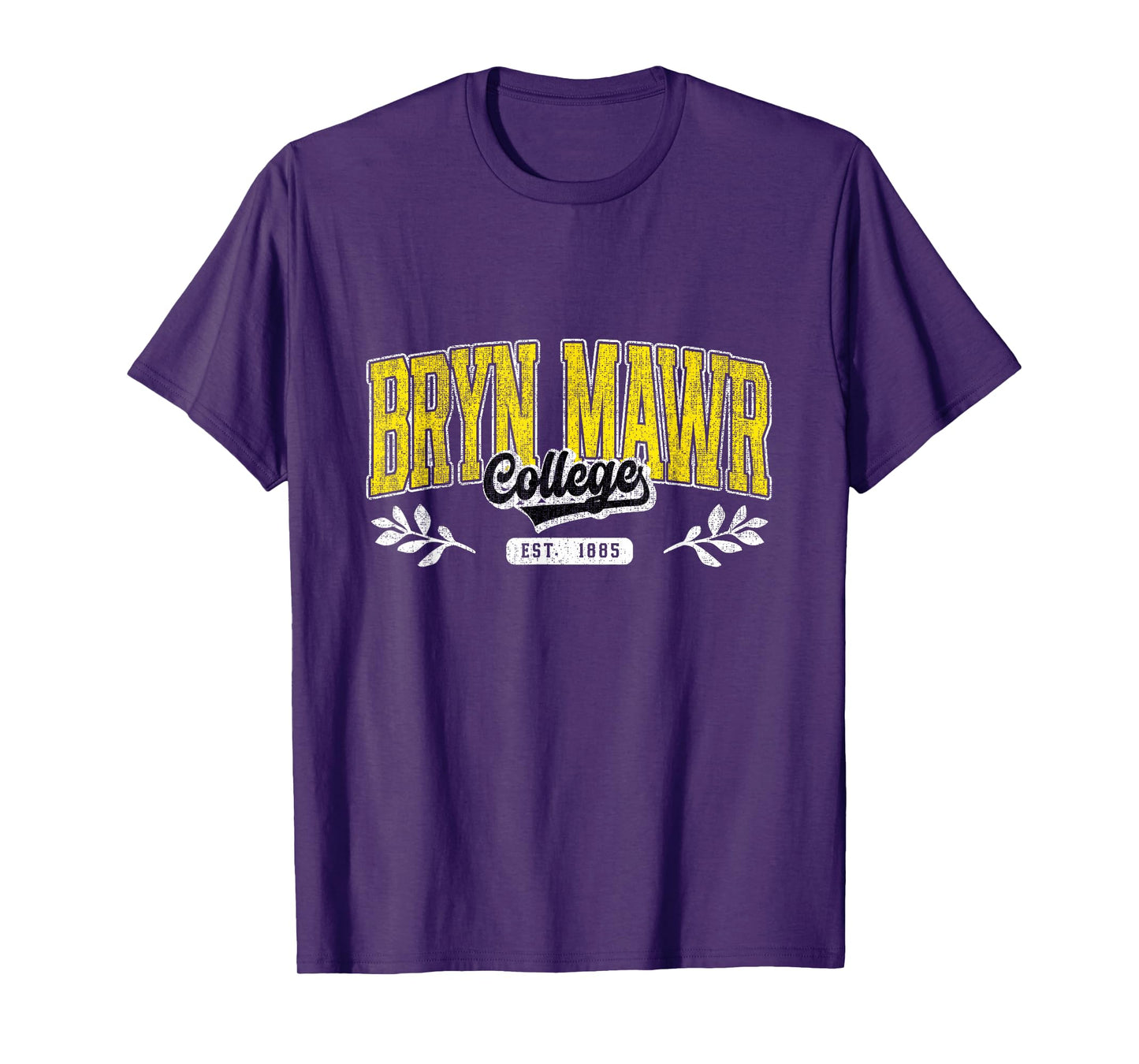 Vintage Bryn MAWR Arch Athletic Sports Tee Men Women T-Shirt