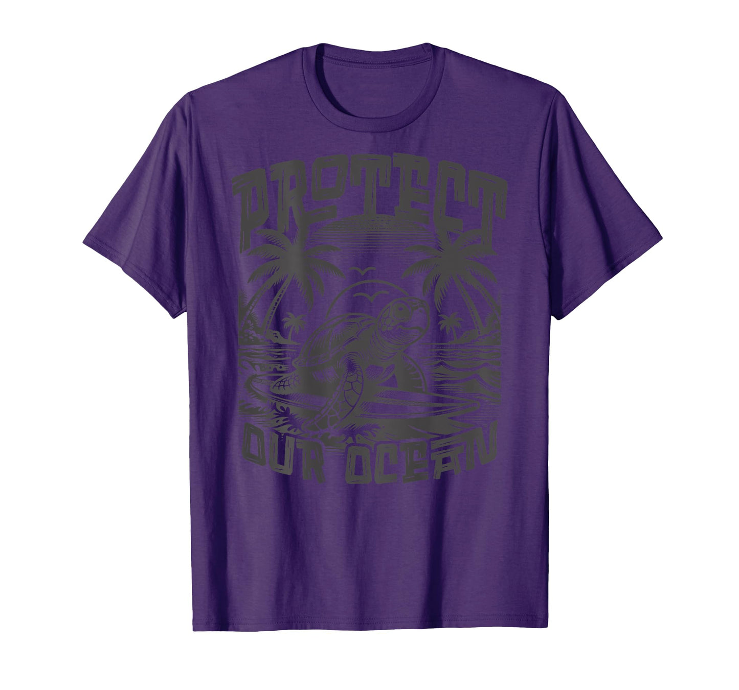 Save Sea Life Turtle Tee Protect Our Ocean Surf Beach Nature T-Shirt