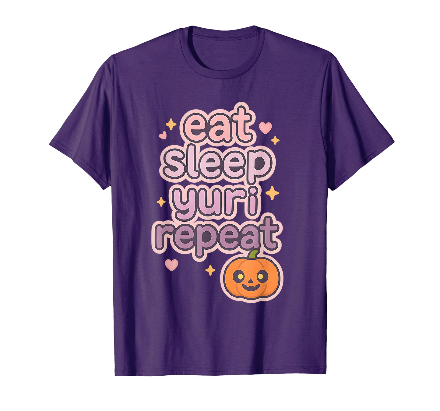 Eat Sleep Yuri Repeat Girl's Love Manga Anime Gifts T-Shirt