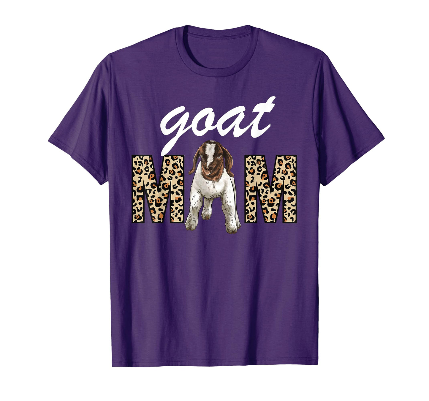 Show Boer Goat mom leopard, Boer Goat mom T-Shirt
