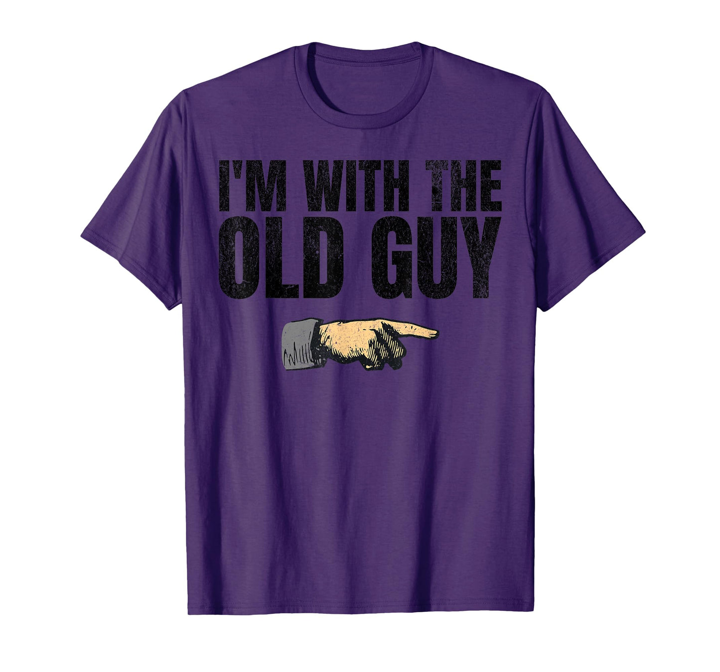 Retro I'm With The Old Guy Matching Old Yeller Funny 60s T-Shirt