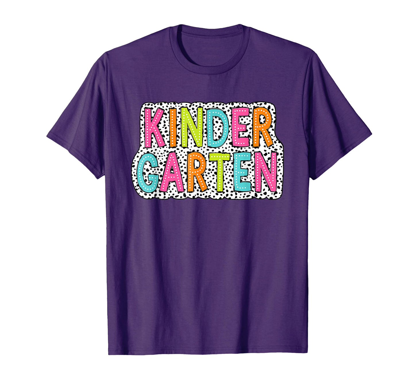 Kindergarten Dalmatian Dots Dream Team Back To School T-Shirt