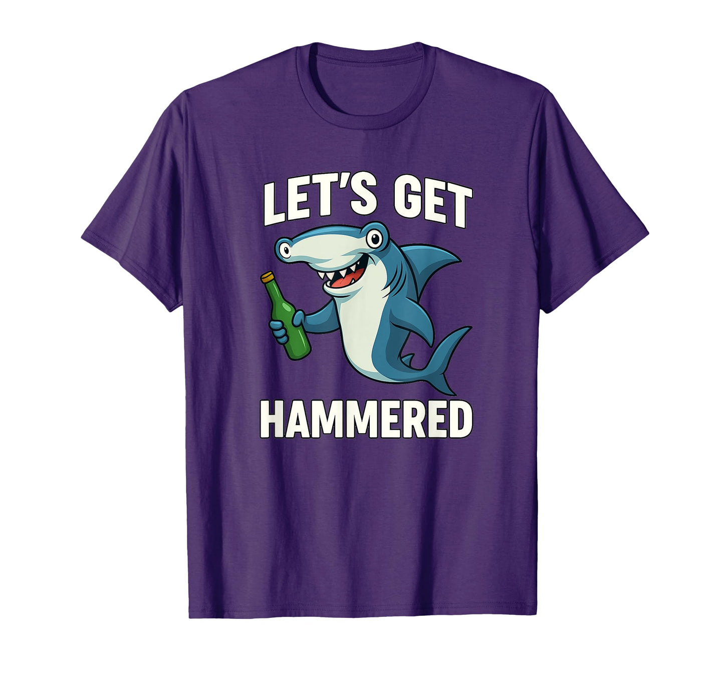 Let's Get Hammered - Wildlife Sea Lover Marine Biology T-Shirt