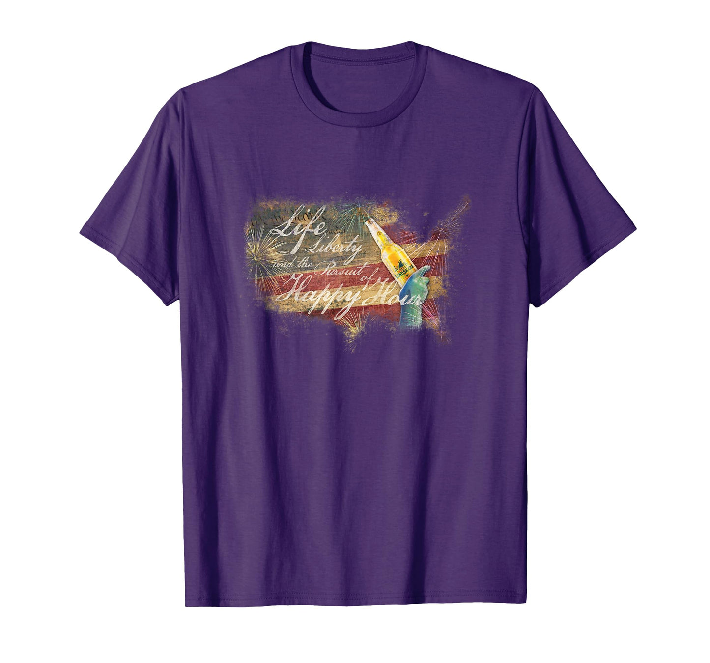 Life, Liberty, and the Pursuit of Happy Hour T-Shirt