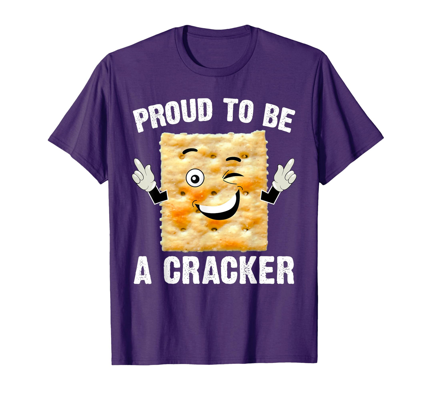 Proud to be a Cracker Funny Snack Halloween Biscuit Costume T-Shirt