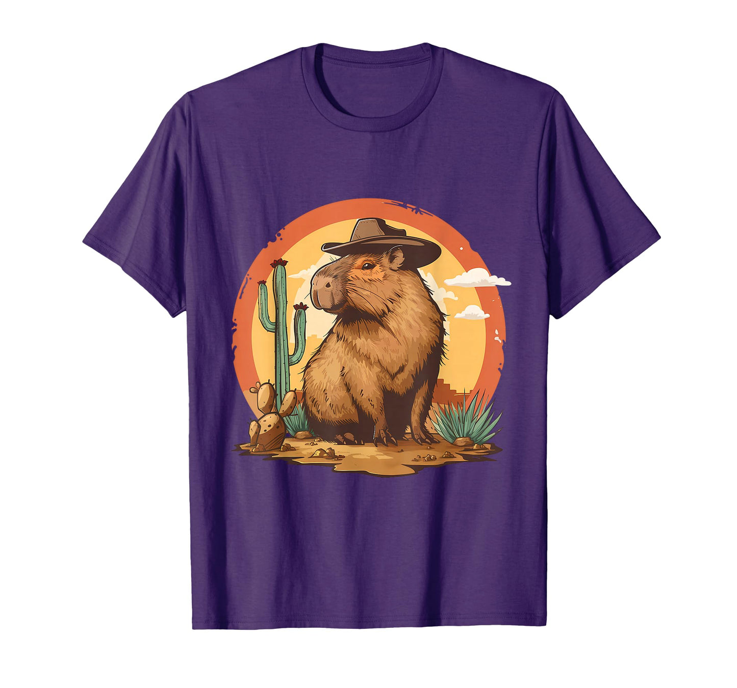 Capybara Lover Forest Rodent Wildlife Capybara Animal T-Shirt