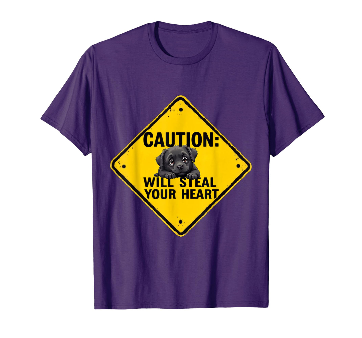 Caution Sign Cane Corso Dog Funny Gift Cane Corso Puppy T-Shirt