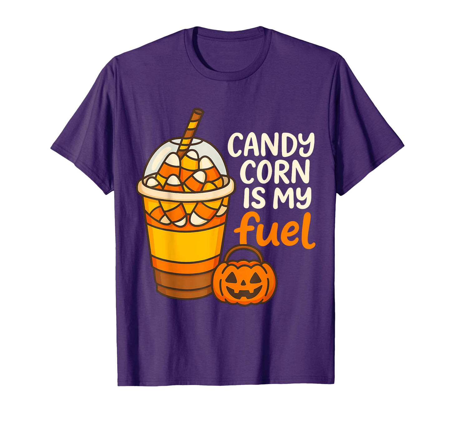 Halloween Candy Corn is My Fuel Funny Candy Corn Team Kids T-Shirt