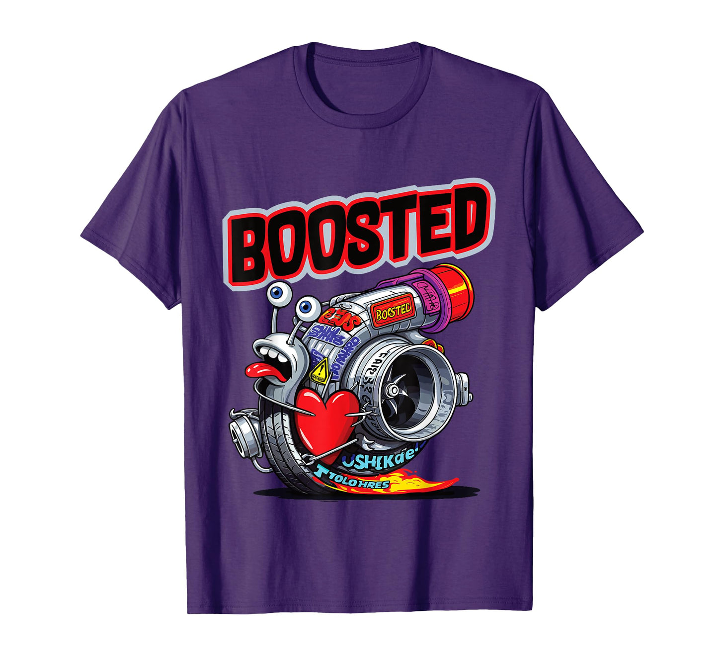 Turbocharger Snail Turbo Race Car Boost Mechanic Tuning Car T-Shirt