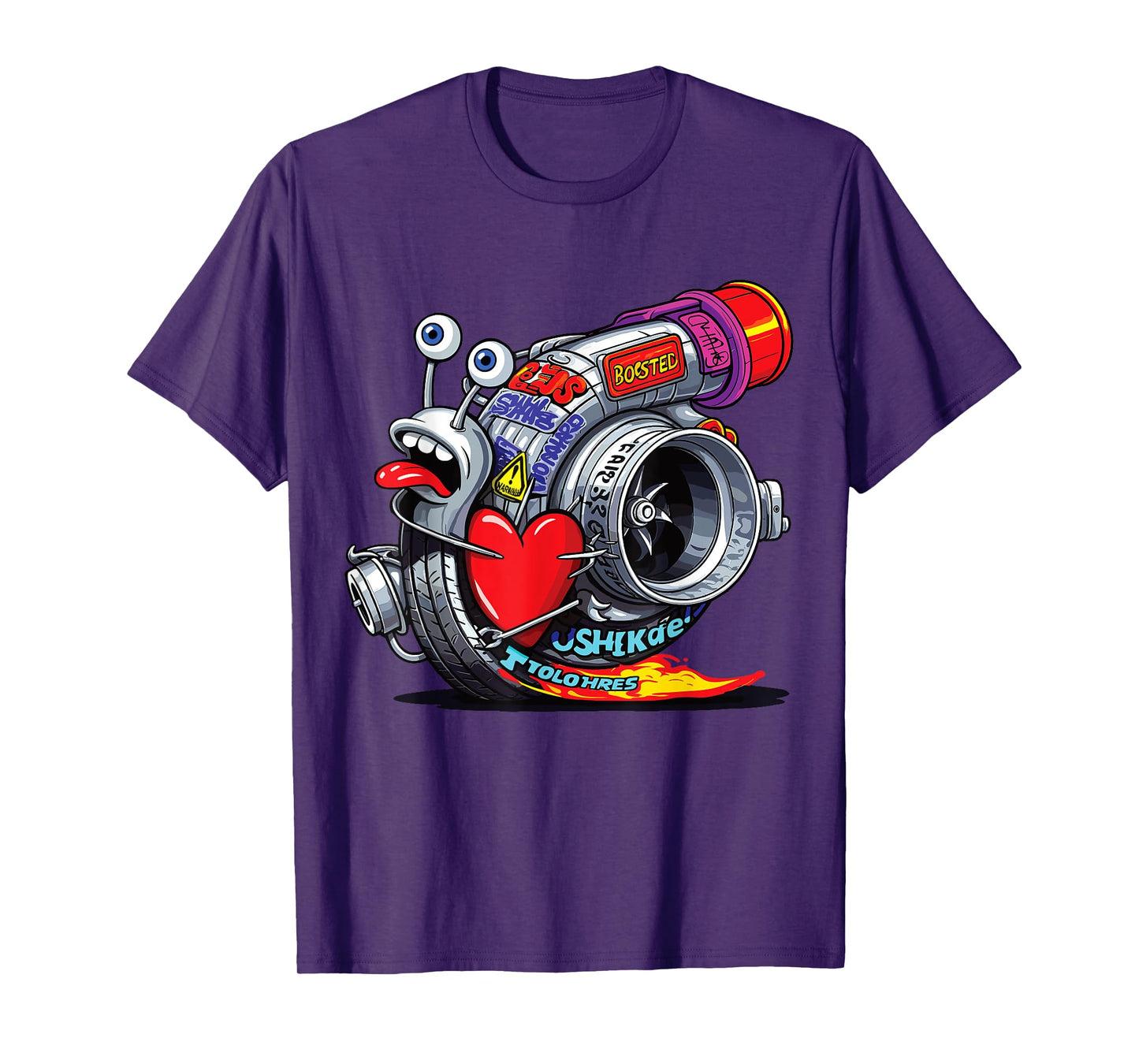 Turbocharger Snail Turbo Race Car Boost Mechanic Tuning Car T-Shirt