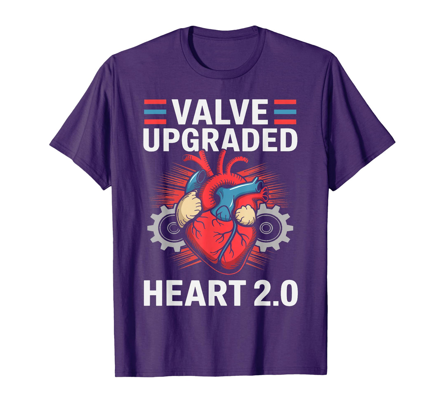 Valve Upgraded Heart Aortic Valve Surgery T-Shirt