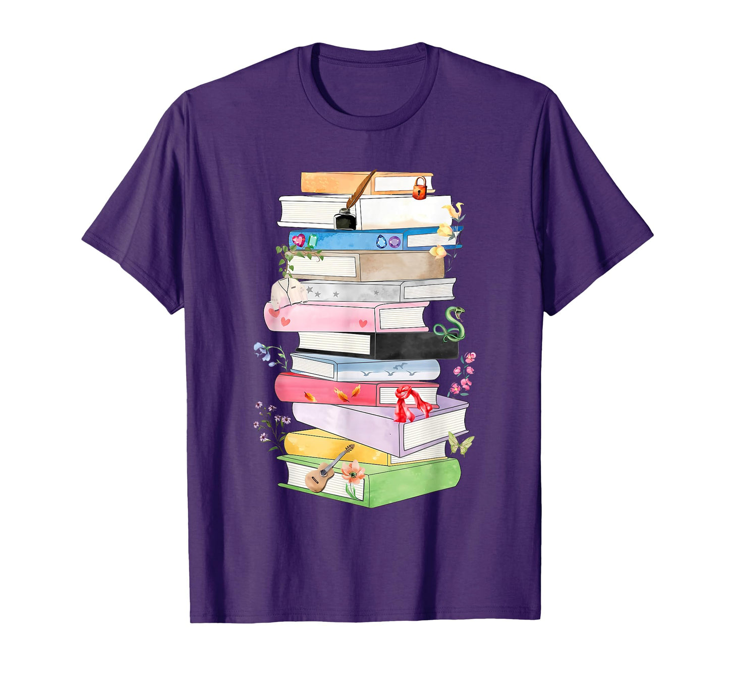 Life of A Reader Funny Book Lovers Book Nerds Bookworm T-Shirt