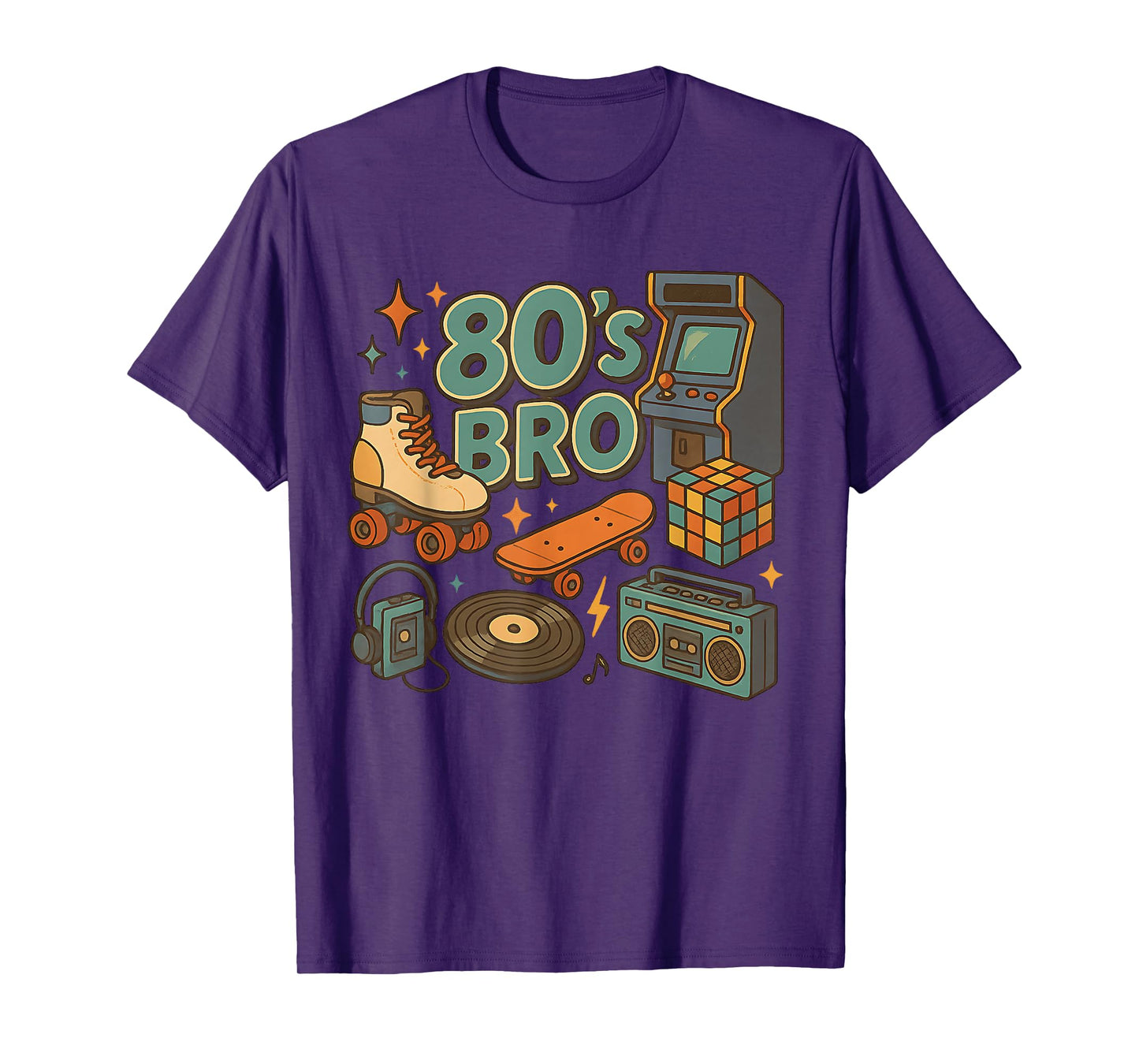 Old School 80s Bro Vintage Throwback 80's Vibe T-Shirt