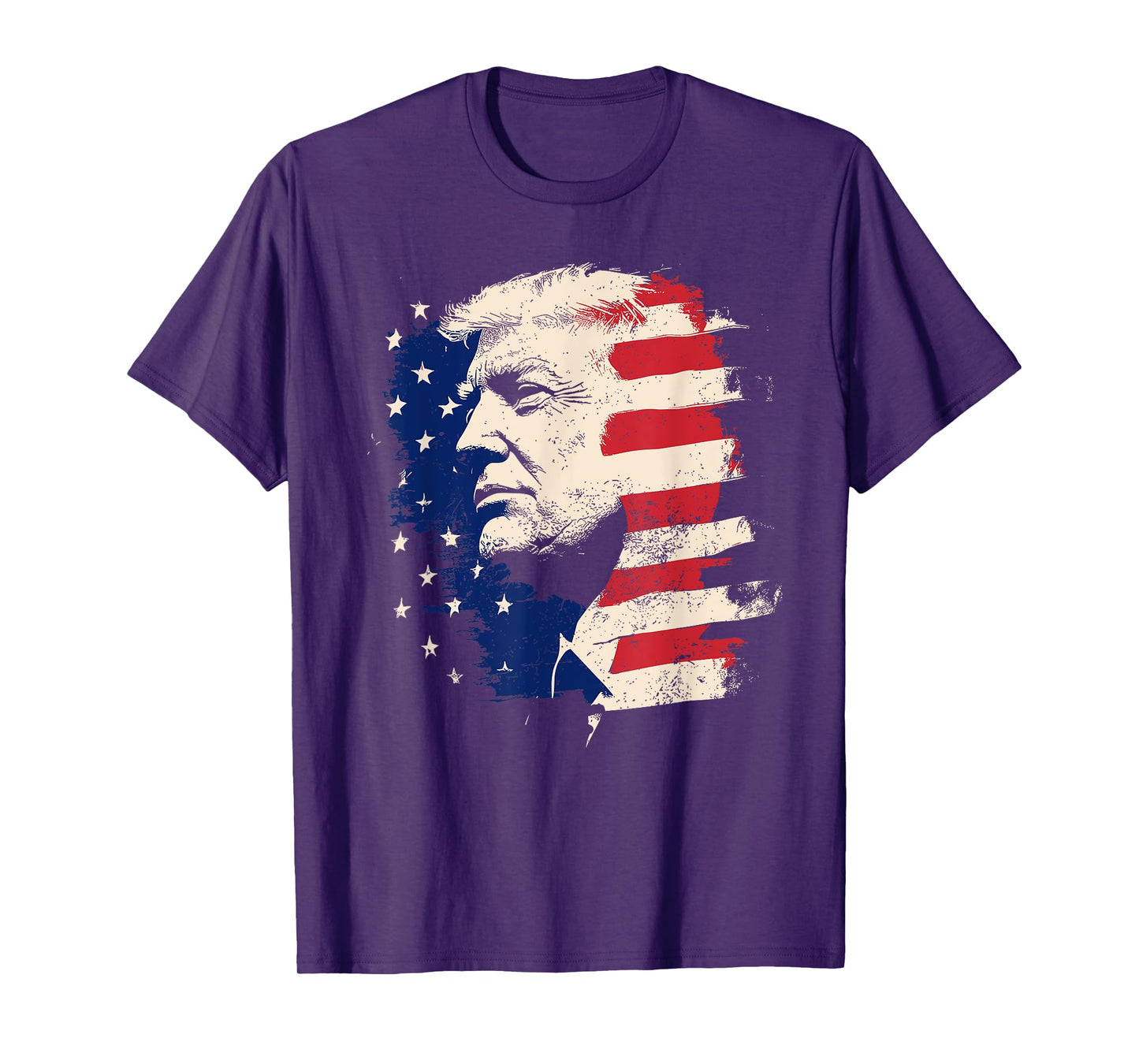 President Trump Portrait Vintage T-Shirt