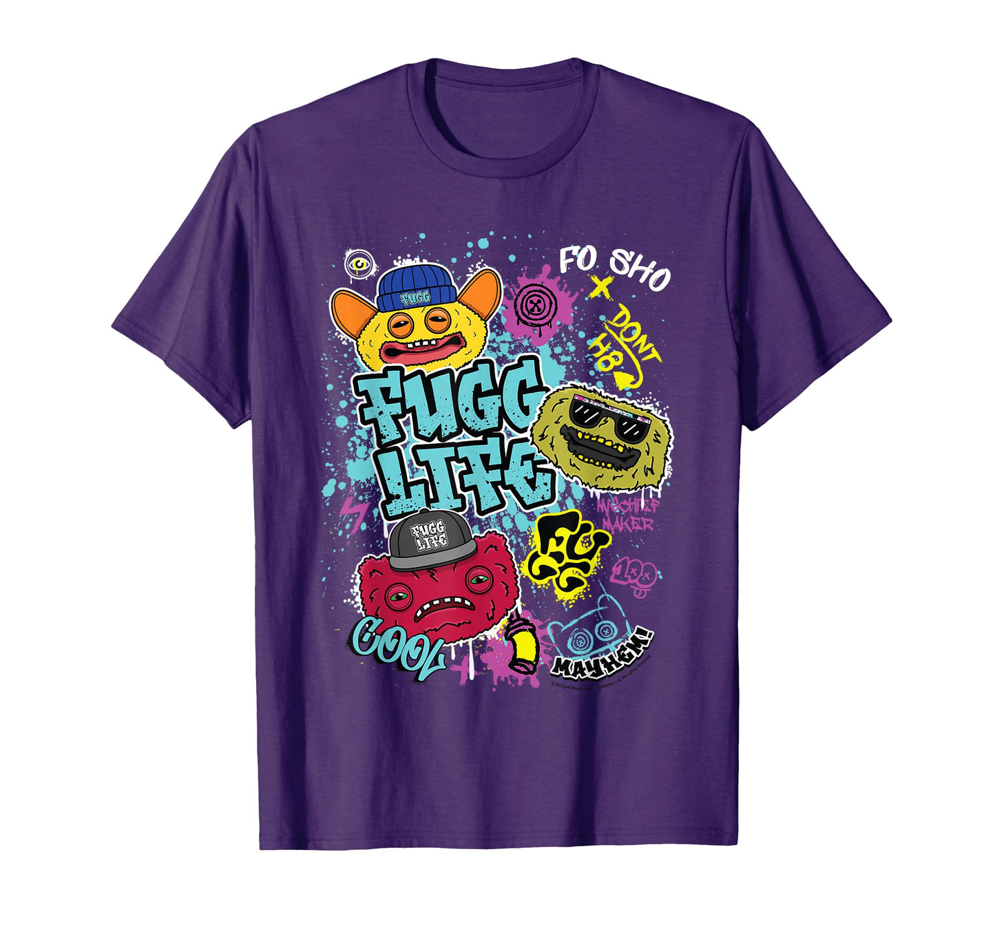 Fugg Life Grin Grin Count Underoo Mcgoo & Wide Eyed Weirdo T-Shirt