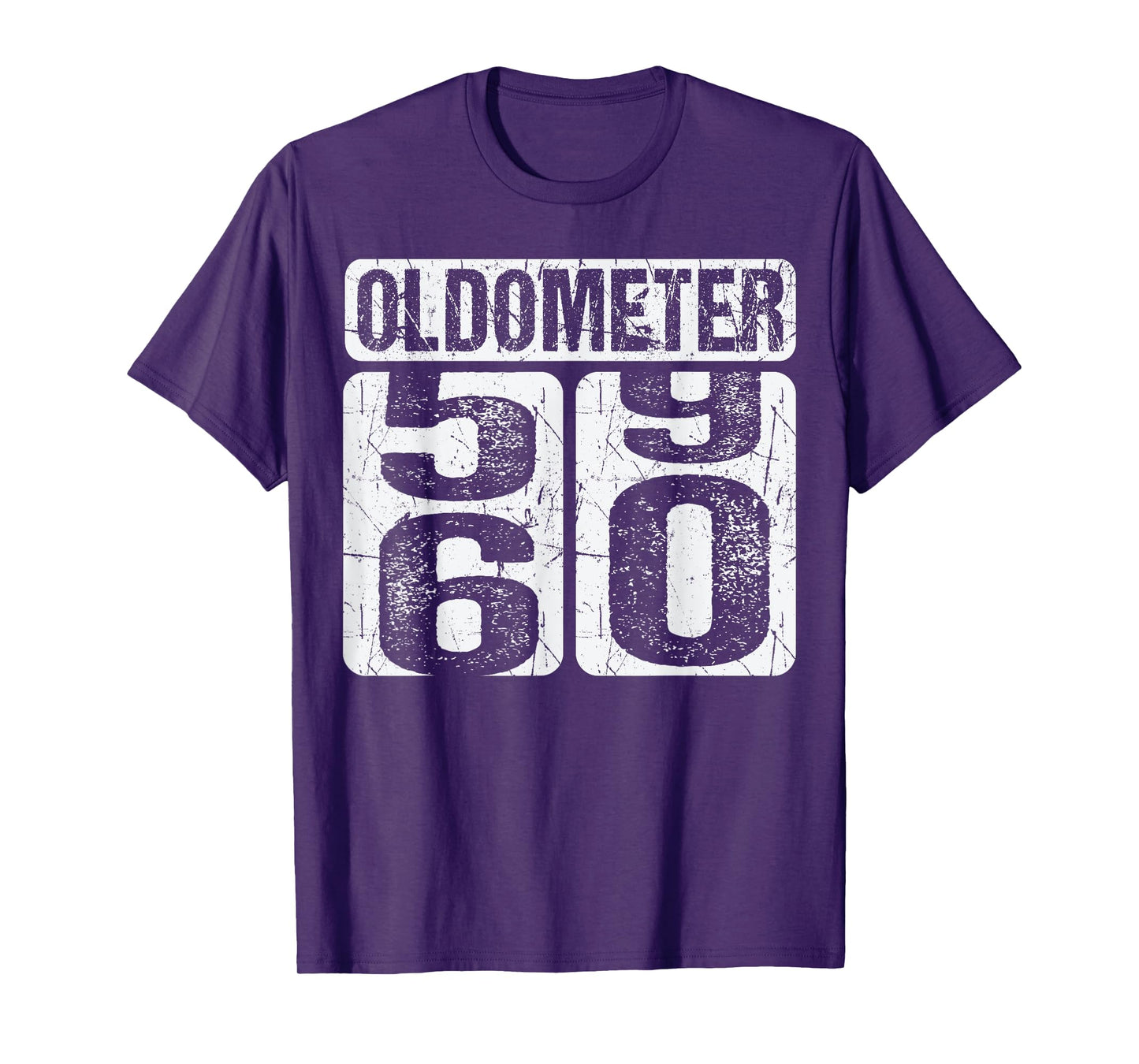 Oldometer 59-60 Vintage - Funny 60th Birthday T-Shirt