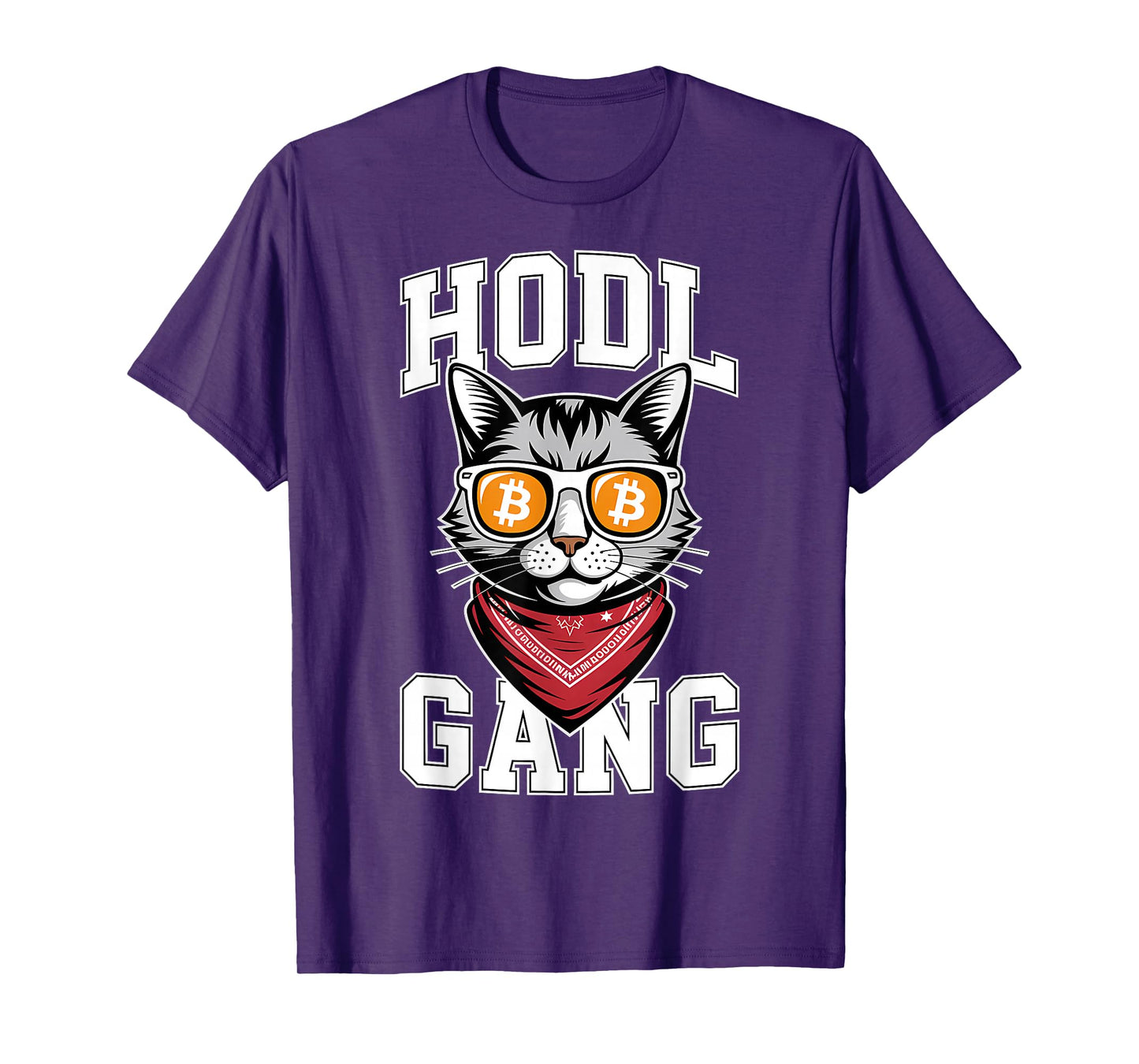 Bitcoin Cat HODL T-Shirt
