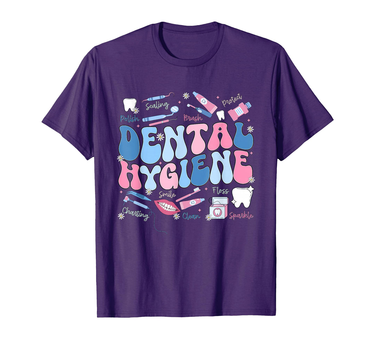 Funny Oral Hygiene National Dental Hygiene Month T-Shirt