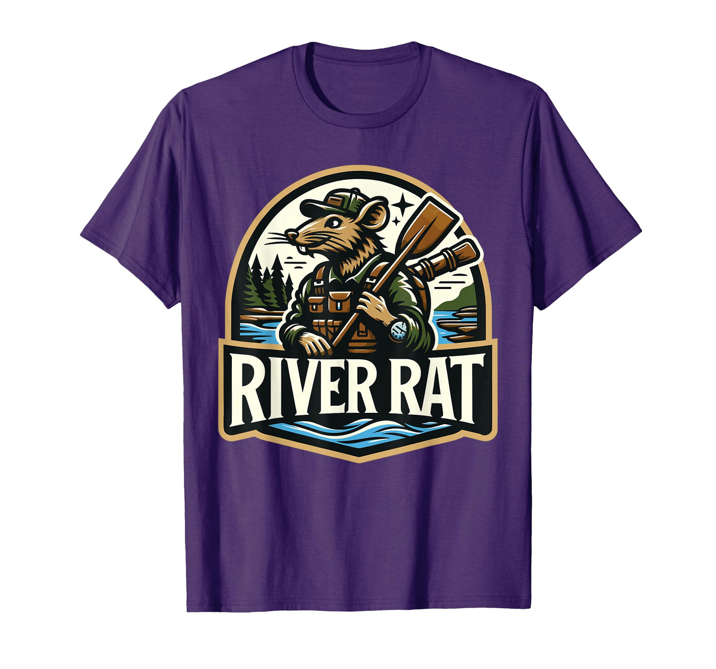 River Rat, River Life, River Adventures, River Rat T-Shirt