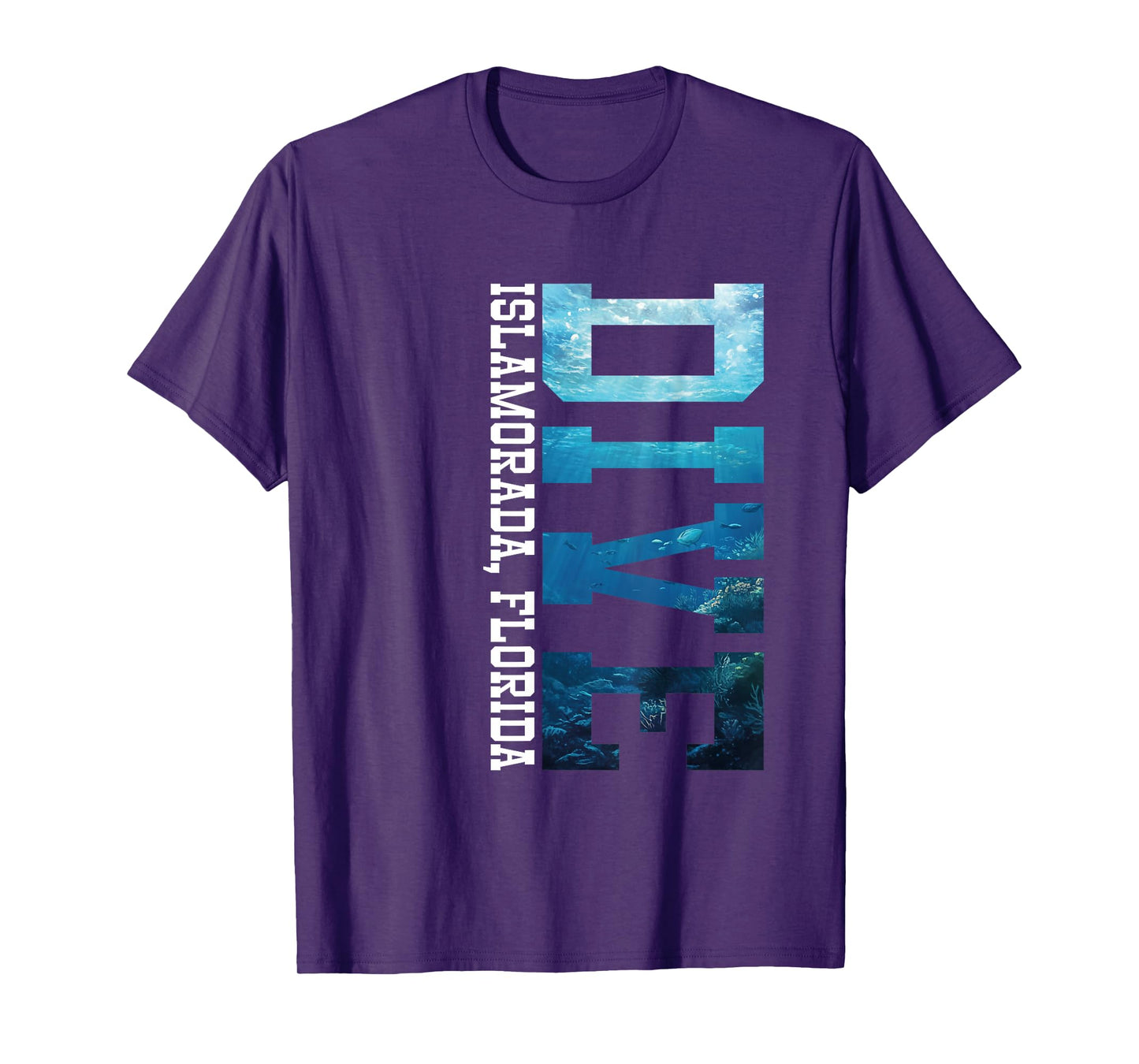 Dive Islamorada Florida Ocean Underwater Scuba Diving T-Shirt