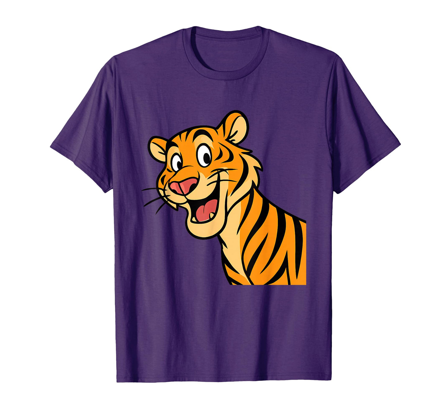 Cute Tiger Wildcat Funny Wildlife Animal Jungle T-Shirt