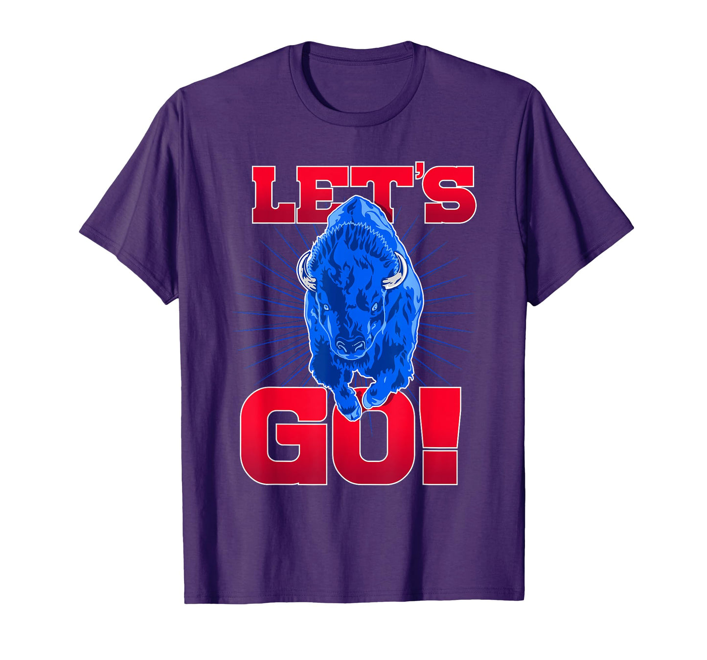 WNY Pride T-Shirt - Charging Buffalo - Let's Go T-Shirt