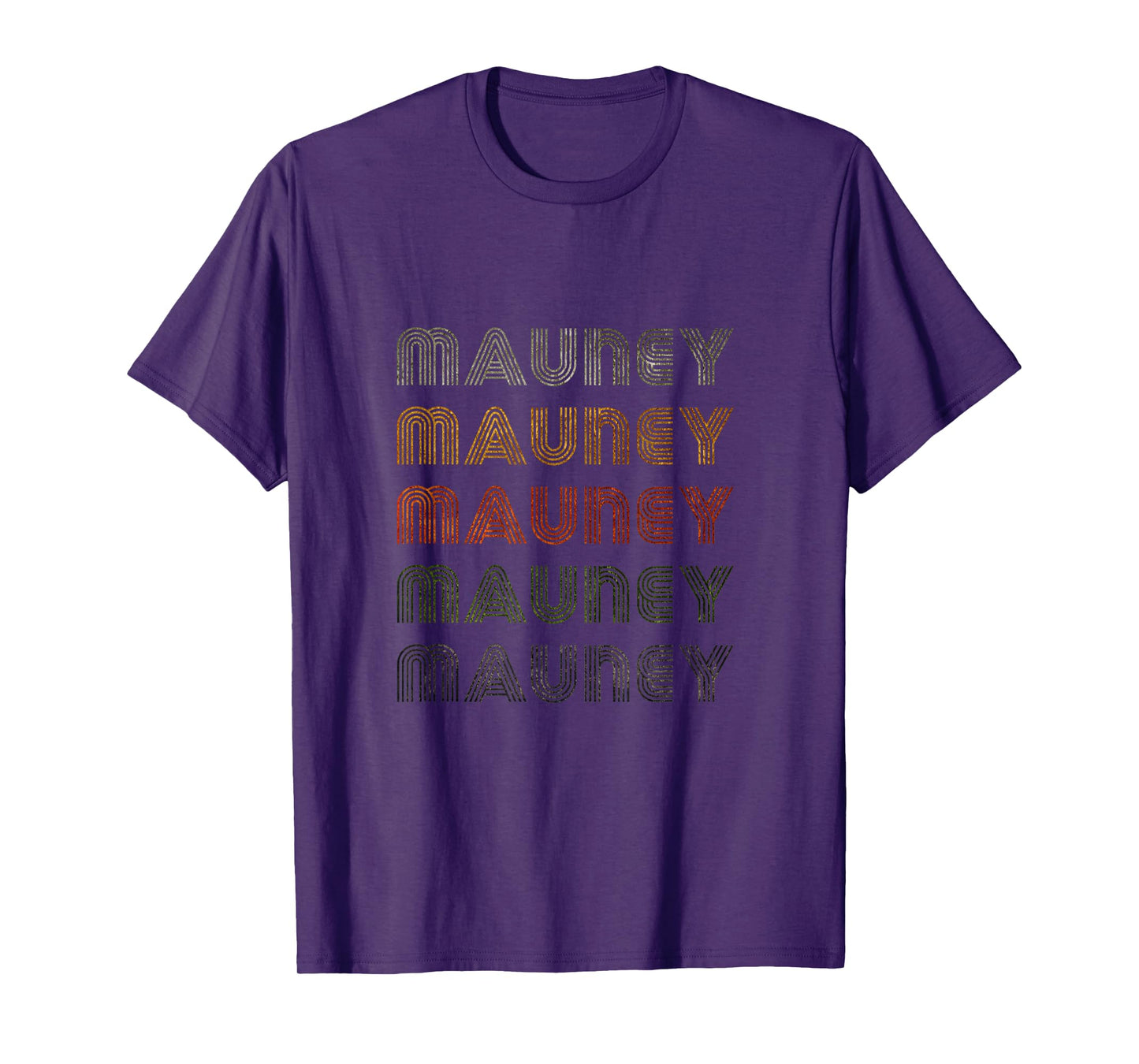 Love Heart Mauney Tee Grunge Vintage Style Black Mauney T-Shirt