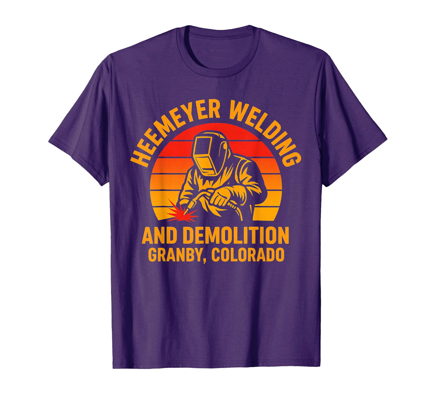 Heemeyer Welding and Demolition Grandby Colorado Welder T-Shirt