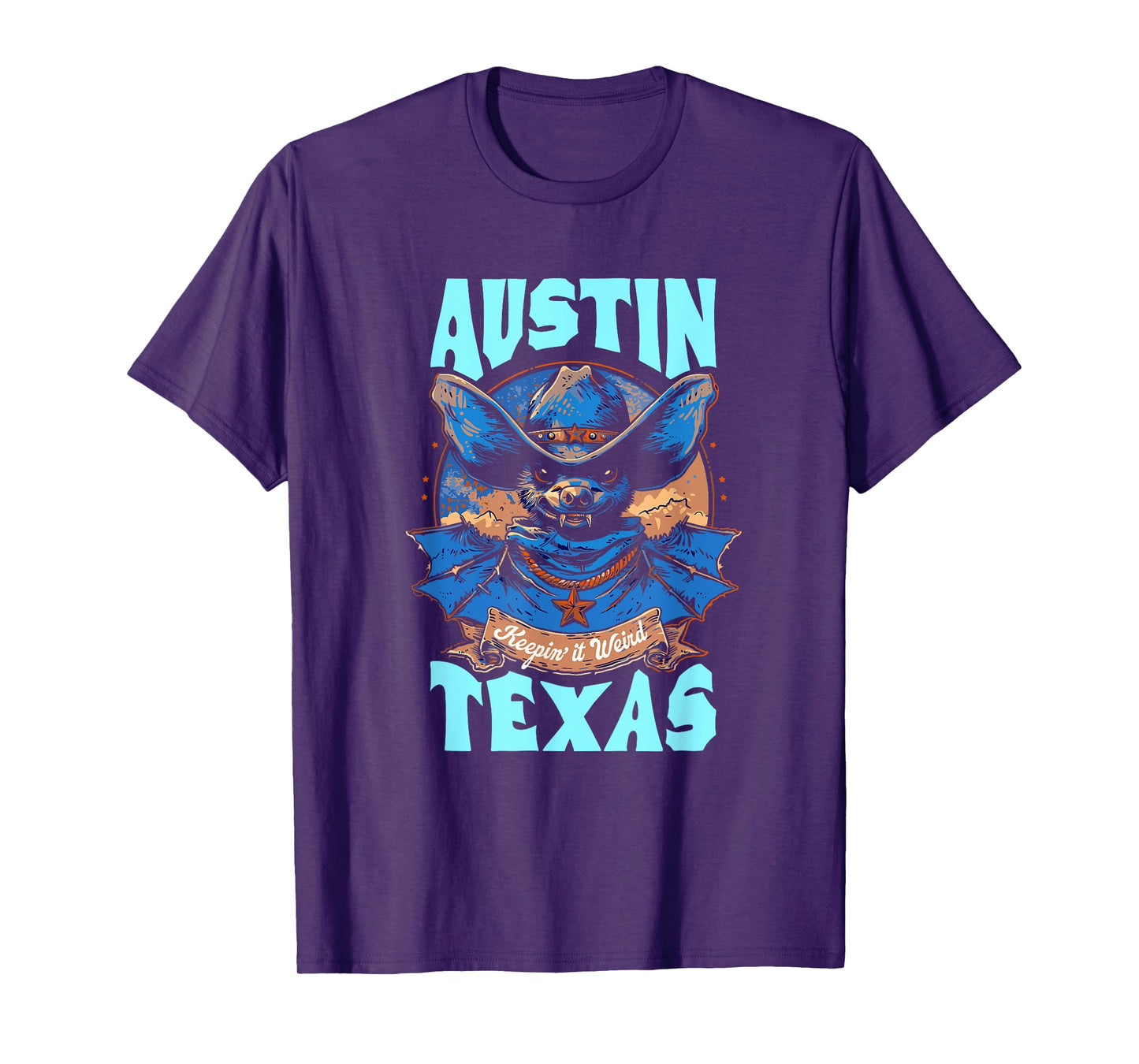 Texas Pride - Keep It Weird Austin - Austin Bats T-Shirt