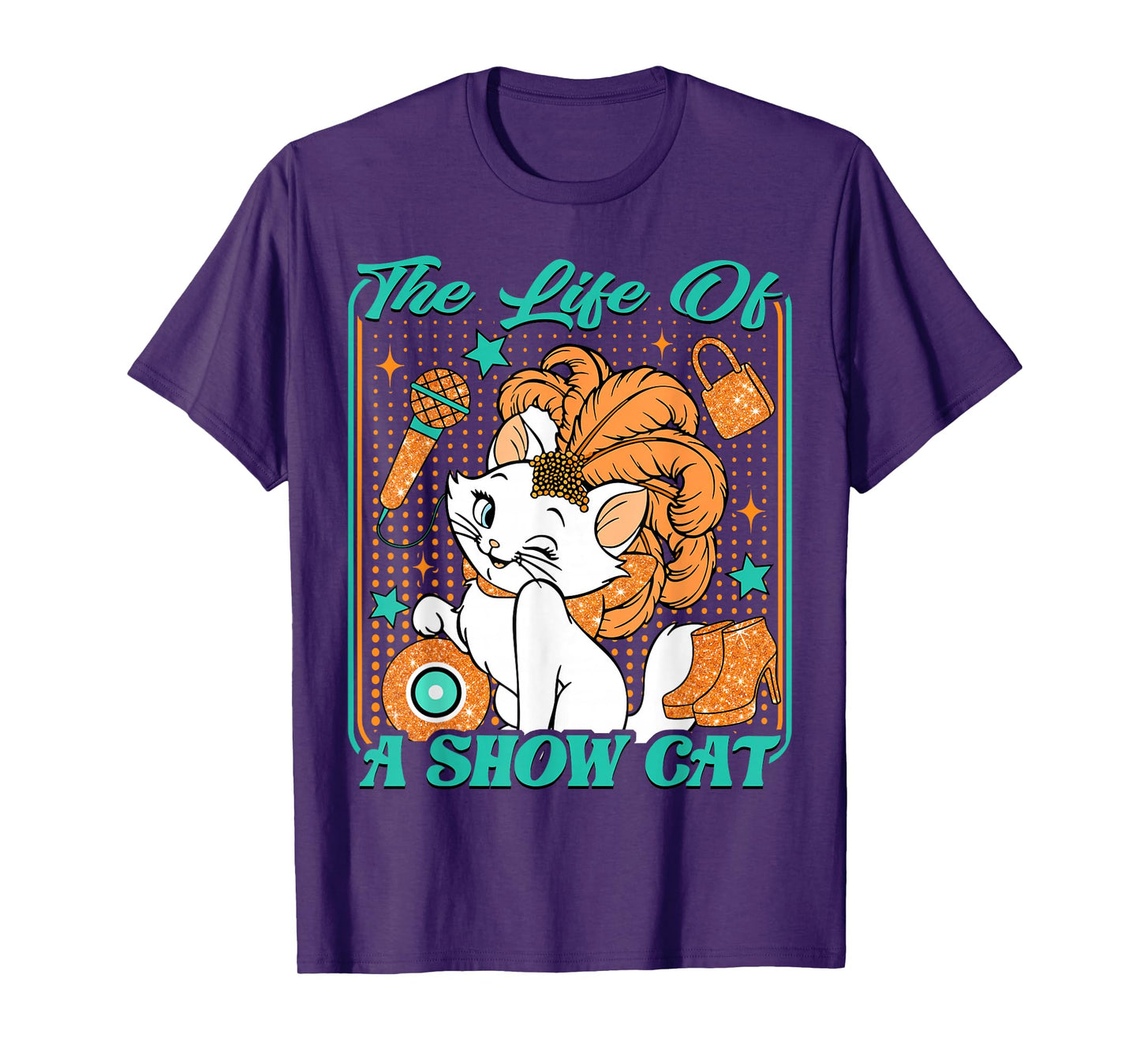 Cute Cat Era Life of Showcat Cat Lover Country Music Concert T-Shirt