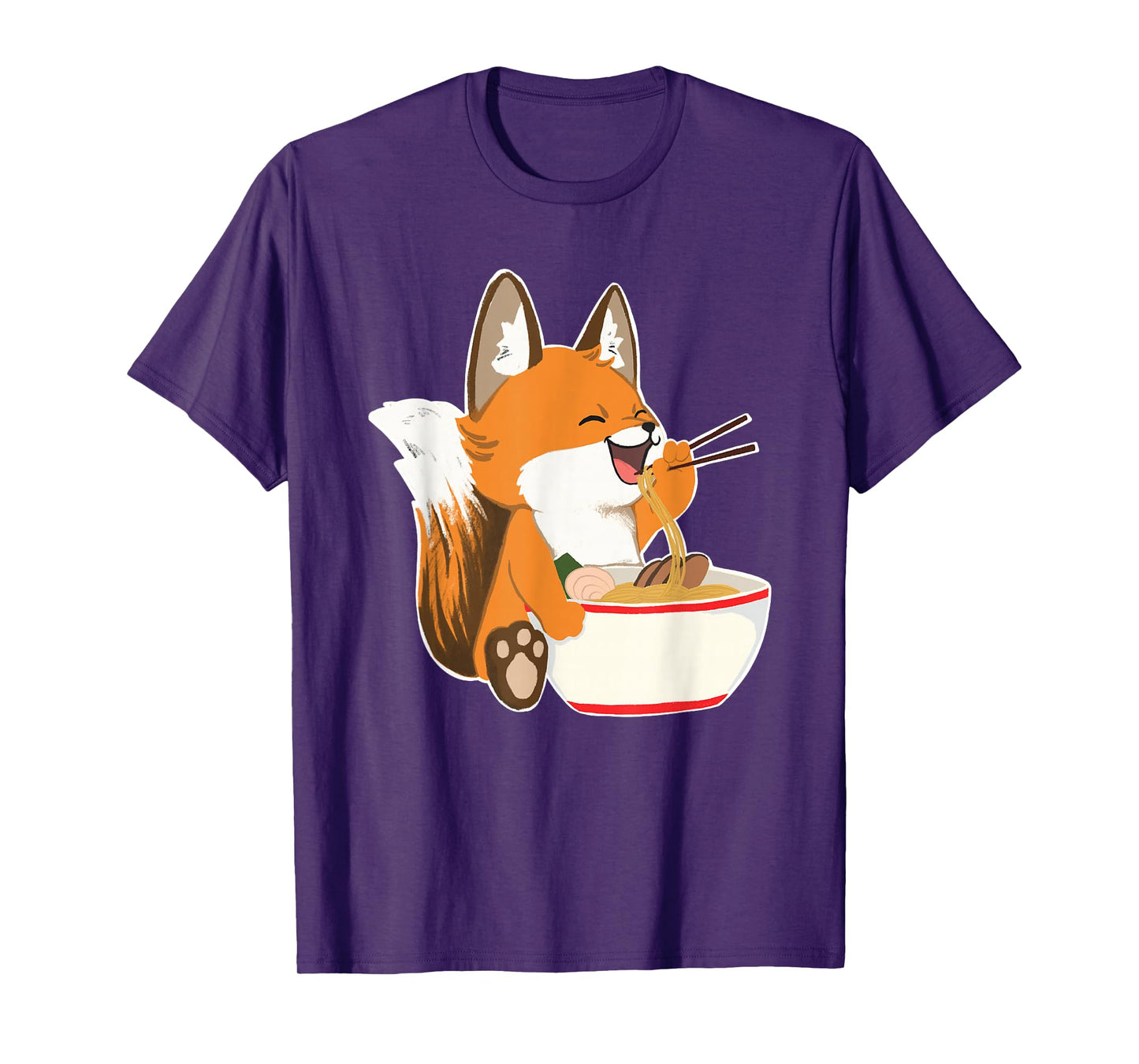 Ramen Fox - Zookeeper Wildlife Lover T-Shirt