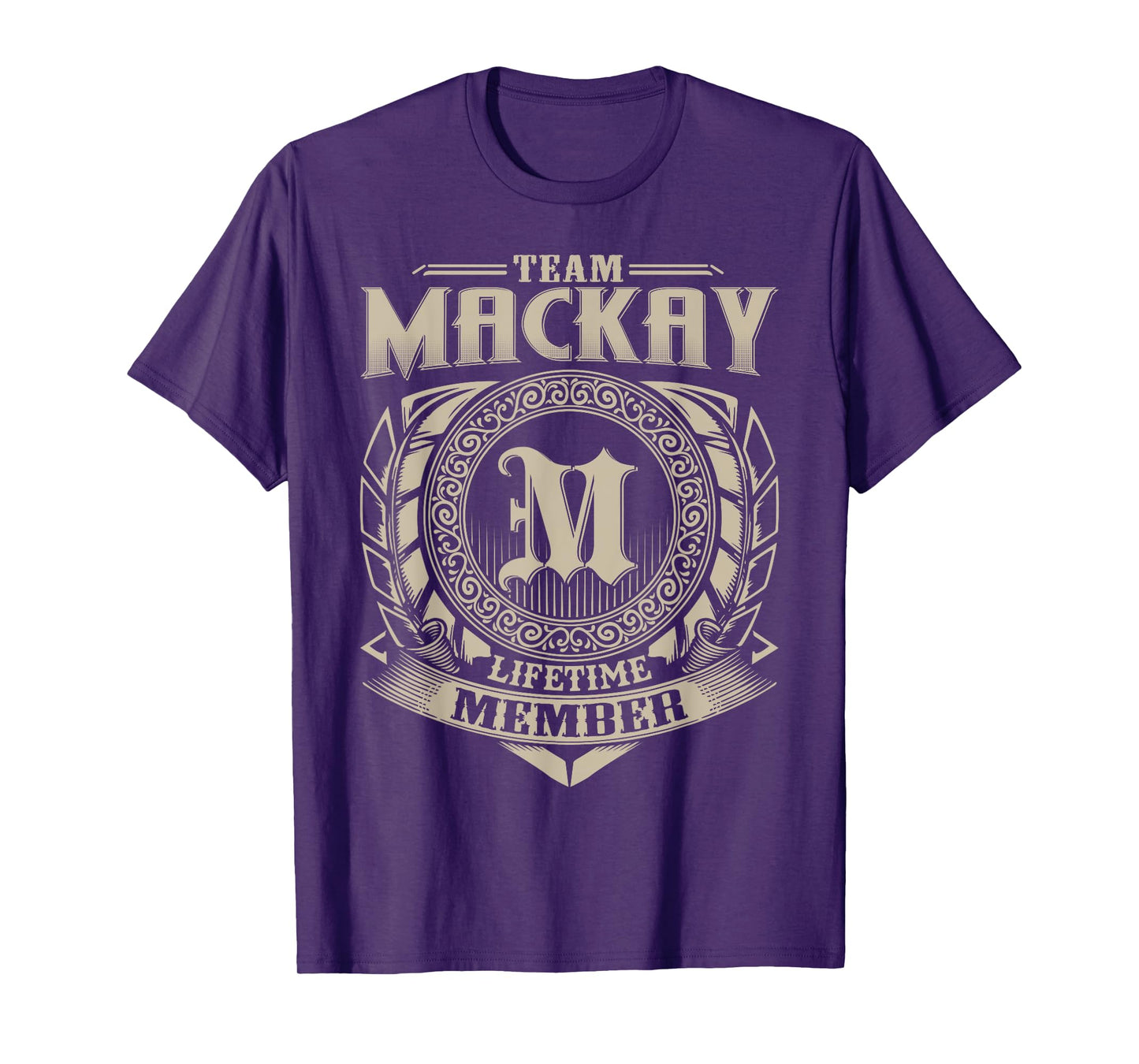 Team MACKAY Lifetime Member Funny MACKAY Family Name Vintage T-Shirt