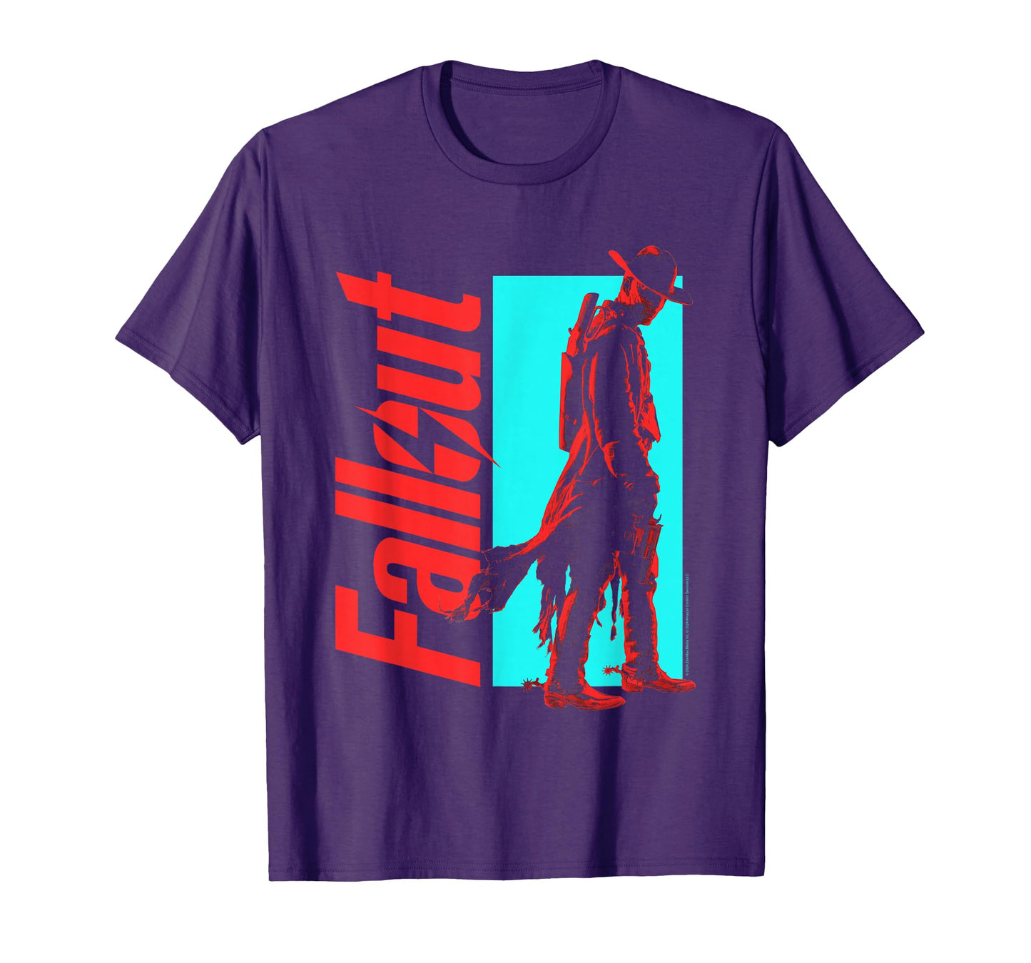 Fallout TV Series Character The Ghoul Boxed Shadow T-Shirt