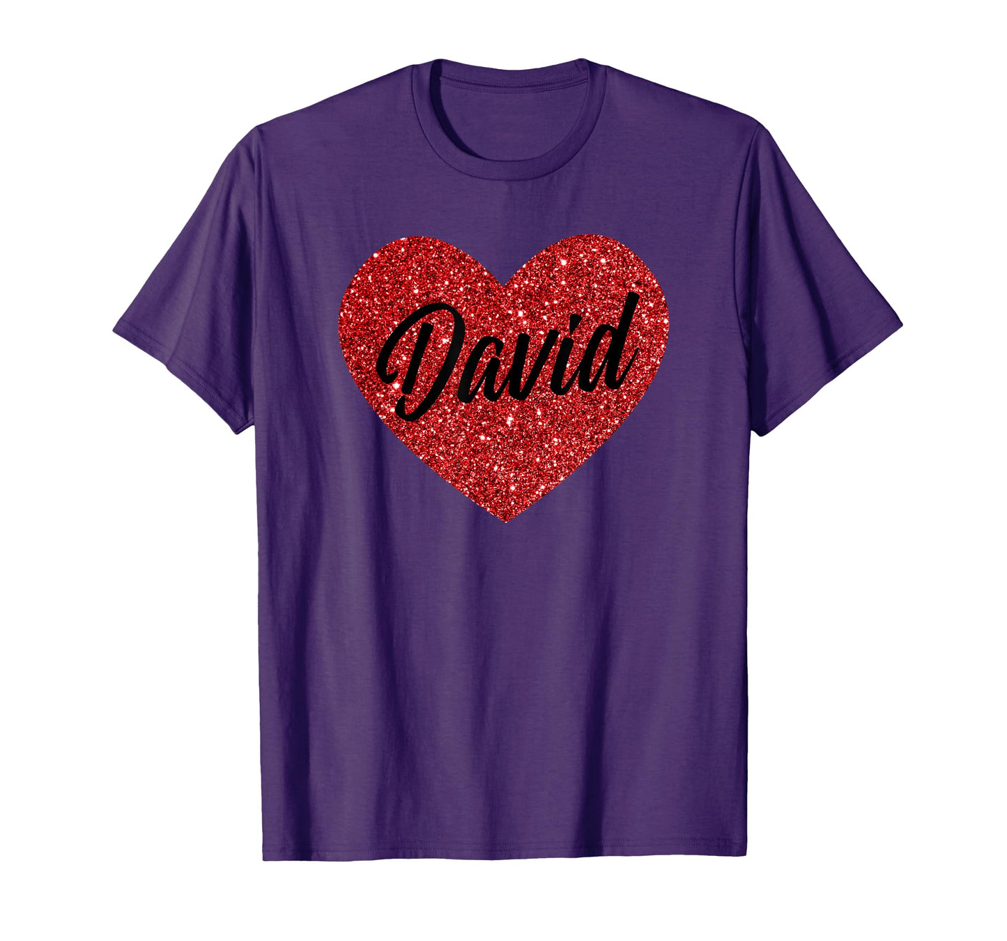 I Love David Cute David Heart for Valentine's Day T-Shirt