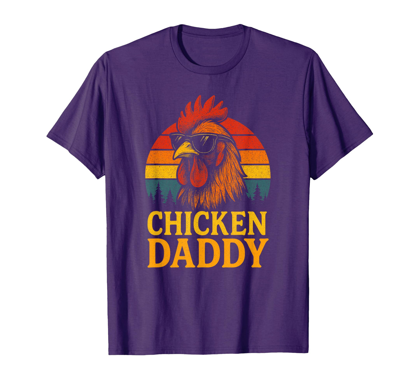 Chicken Daddy - Funny Poultry Farmer Retro T-Shirt