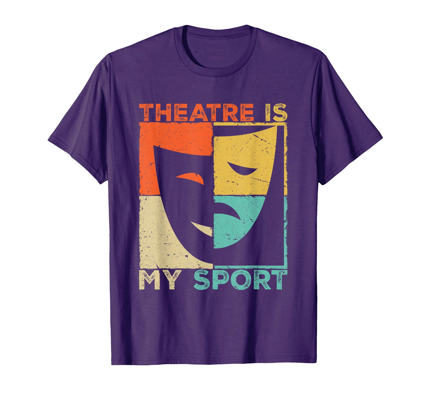 Vintage Theatre Is My Sport Musical Theater Thespian T-Shirt