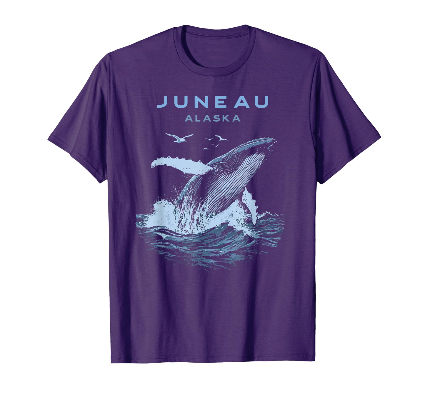 Juneau Alaska Humpback Whale T-Shirt