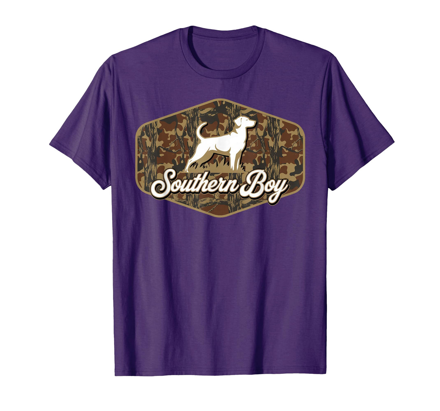 Local Boy Hunting Dog Retro Southern Country Pride Vintage T-Shirt