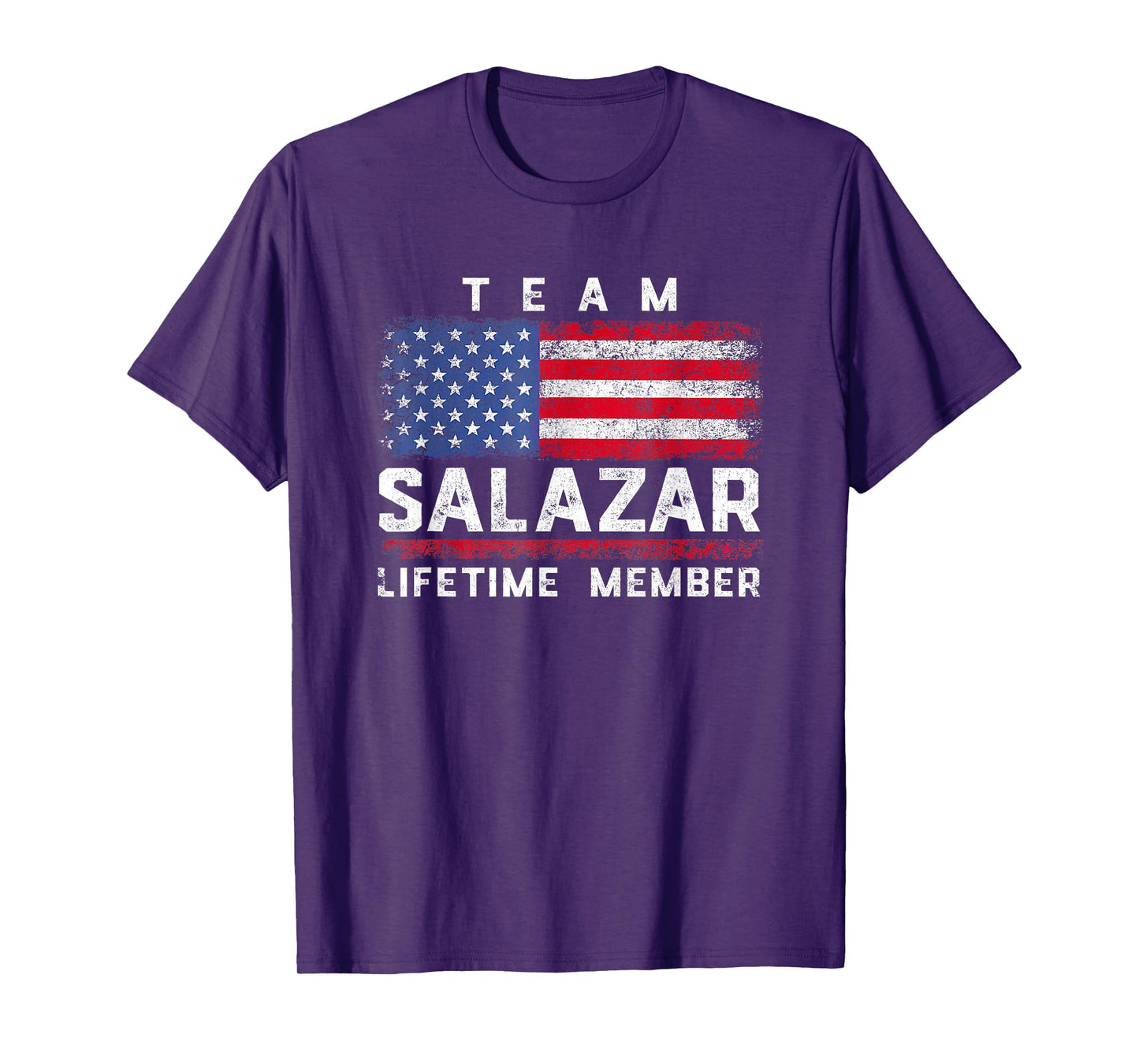 Salazar Family Name - Team Salazar Lifetime Member T-Shirt